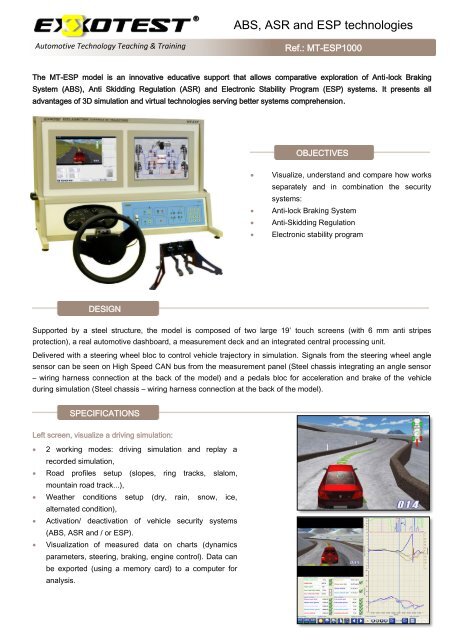 Driving simulators offer various advantages compared to real vehicles