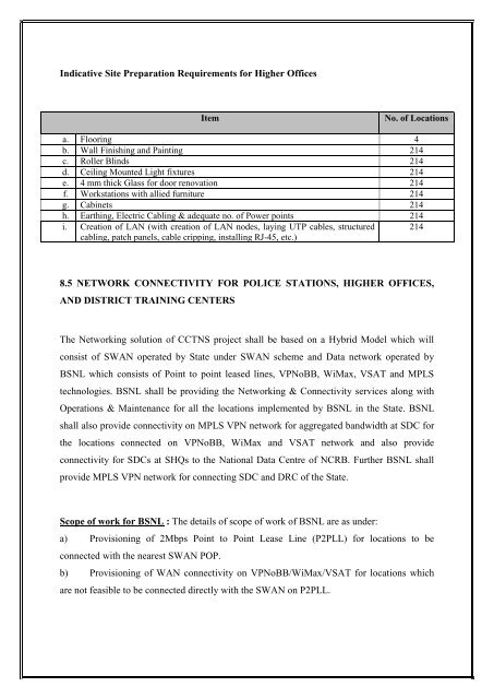 RFP VOL-I.pdf - National Crime Records Bureau