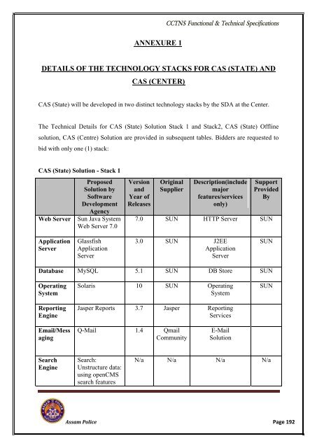 RFP VOL-I.pdf - National Crime Records Bureau