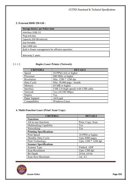 RFP VOL-I.pdf - National Crime Records Bureau