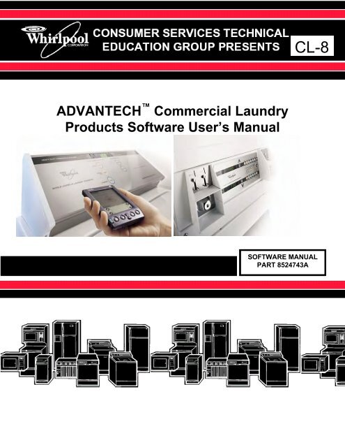 ADVANTECH Commercial Laundry Products Software User's Manual