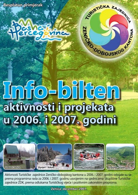 aktivnosti i projekata u 2006. i 2007. godini - TuristiÄka zajednica ...