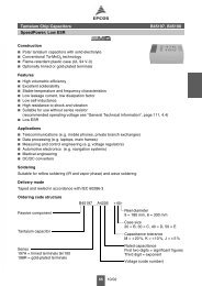 Tantalum and Niobium Electrolytic Capacitors