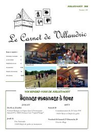 Carnet juillet.aout 2011 - Villaudric