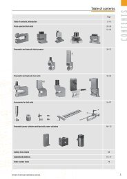 CONTENTS - DESTACO Svenska AB