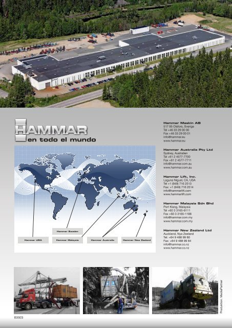 El especialista en cargadores laterales - Hammar Maskin