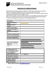 Application Template for Additional Resources (Personnel)