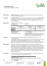 cds-EP-Harz flex SF Technisches Merkblatt Nr. 3383 - cds POLYMERE