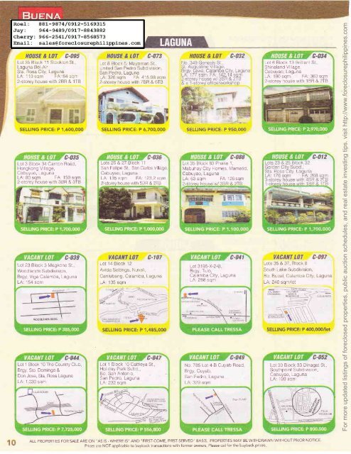 Buena Mano Q1-2013 Greater Metro Manila catalog