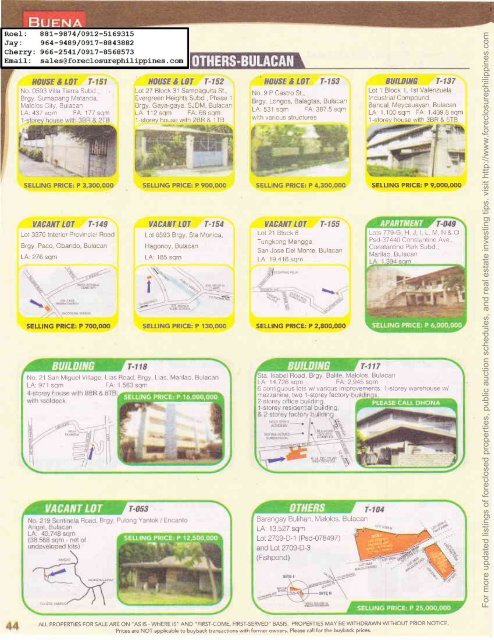 Buena Mano Q1-2013 Greater Metro Manila catalog