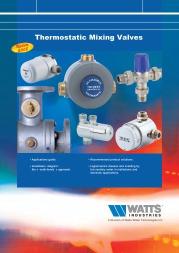 Applications guide - Watts Industries