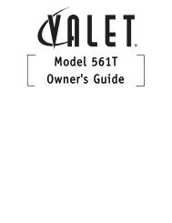 Model 561T Owner's Guide - CLIFFORD Electronics Benelux