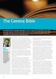 The Geneva Bible - Bible Society