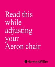 Herman Miller Aeron Chair Adjustments