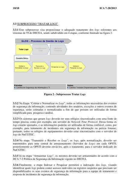 TECNOLOGIA DA INFORMAÃÃO - DECEA