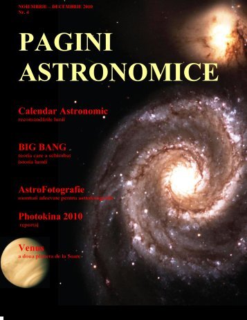 PAGI I ASTRO OMICE - Societatea Astronomica Andromeda