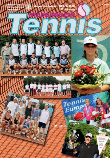 August-September · NT 8-9/2010 - Tennis-Verband Niederrhein e.V.