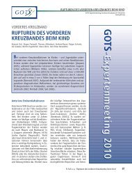 Rupturen des VKB beim Kind(Beitrag als pdf-Datei - Dr. Klaus Dann