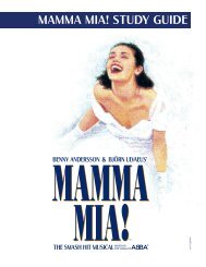 MAMMA MIA! STUDY GUIDE - Broadway.com