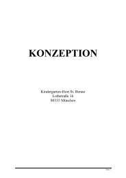 KONZEPTION - St. Benno