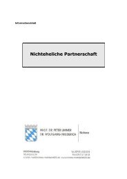 Nichteheliche Partnerschaft