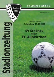 FC Aunkirchen k - SV Schönau