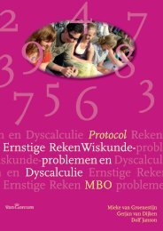 Samenvatting Protocol ERWD MBO - Volgens Bartjens