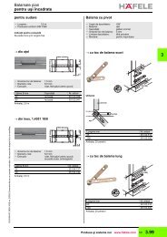 Balamale cu pivot - Decori