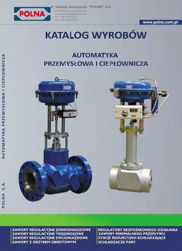 Katalog produktów: Automatyka przemysłowa i ... - Polna S.A.