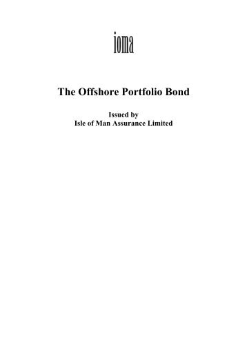 The Offshore Portfolio Bond - IOMA Group