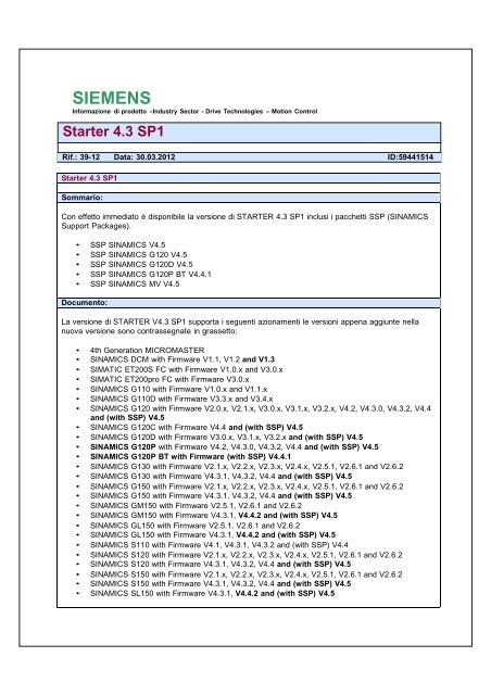 SIEMENS - giancarlomariani.net