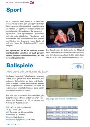 Sport Ballspiele - Lebenshilfe Minden e.V.