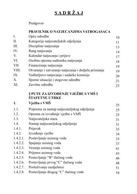 Prirucnik za vatrogasna natjecanja RH 2012