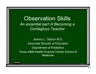 Observation Skills - Healthcare Professionals