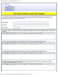 *2A Teacher: NYSUT Lesson Plan Template - Preview