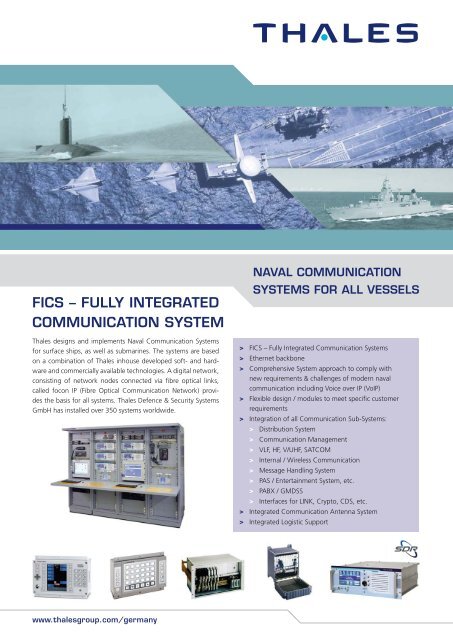 FICS â€“ FULLY INTEGRATED COMMUNICATION SYSTEM