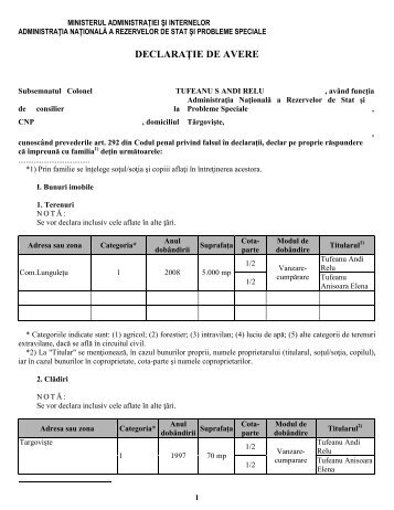 Tufeanu Andi.pdf - AdministraÅ£ia NaÅ£ionalÄ a Rezervelor de Stat