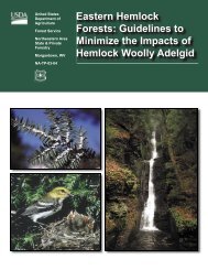 Eastern Hemlock Forests: Guidelines to Minimize the Impacts of HWA