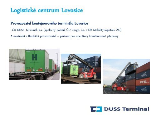 Prezentace ČD DUSS Terminal - Bohemiakombi