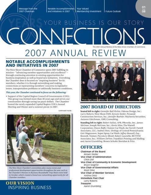 2007 ANNUAL REVIEW - West Shore Chamber of Commerce