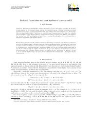Enriched P-partitions and peak algebras of types A ... - garsia at york