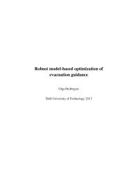 Robust model-based optimization of evacuation guidance - ITS Edulab