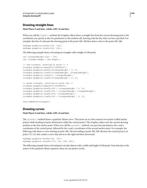 ACTIONSCRIPT 3 Developers Guide en