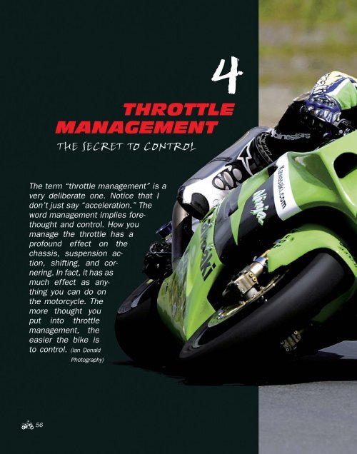 THROTTLE MANAGEMENT Whitehorse Gear