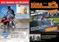 50€ WAREN-GUTSCHEIN - Süma >>> Süddeutsche Motorrad ...