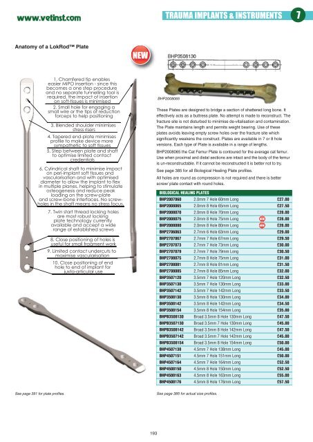 Chapter 7 - Veterinary Instrumentation