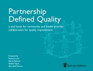 Partnership Defined Quality - K4Health