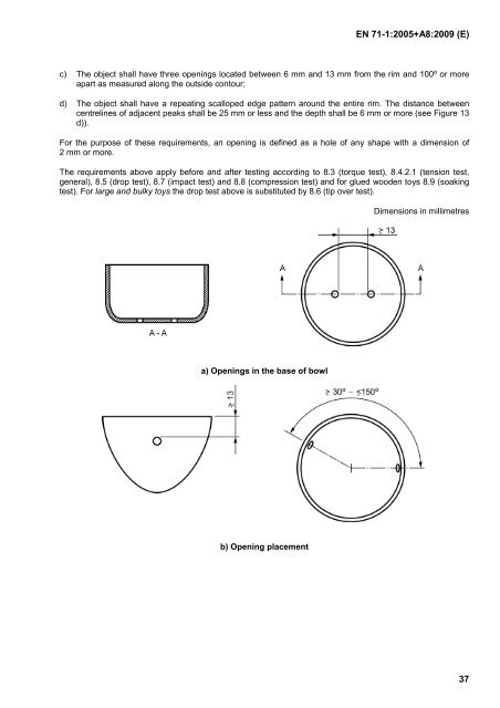 EN 71-1:2005+ A8