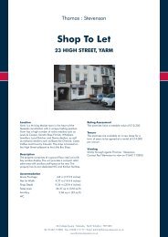 Shop To Let 23 HIGH STREET,  YARM - Thomas : Stevenson
