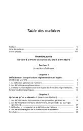 Table des matiÃ¨res - Lavoisier